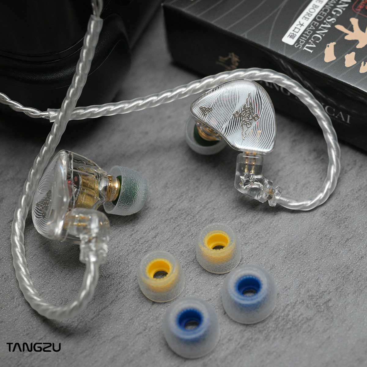 TANGZU Tang Sancai Wide Bore Version Eartips for Earphones