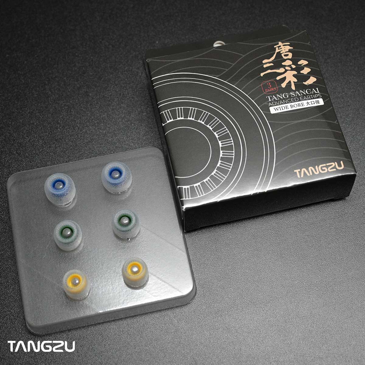 TANGZU Tang Sancai Wide Bore Version Eartips for Earphones