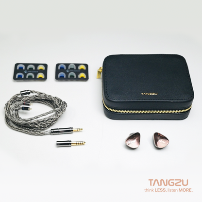 TANGZU XuanWu Gate 1DD+4BA +2EST In-ear HIFI Hybrid Driver MONITORS Multi-Drive Wired Earphones IEM 2 pin 0.78mm Cable Headest