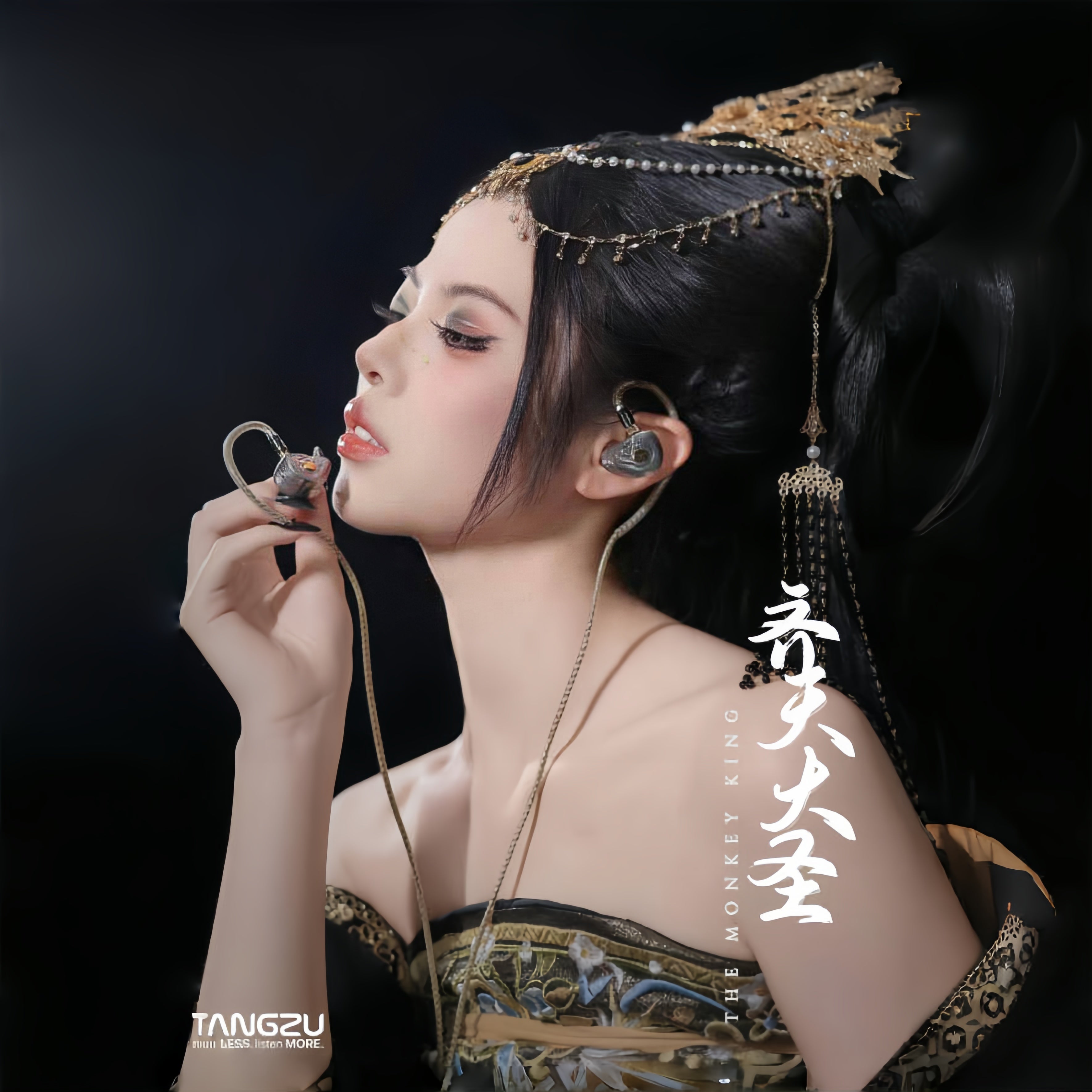 トラくん TANGZU THE KING WUKONG 1DD+6BA+4EST In-ear Headphone