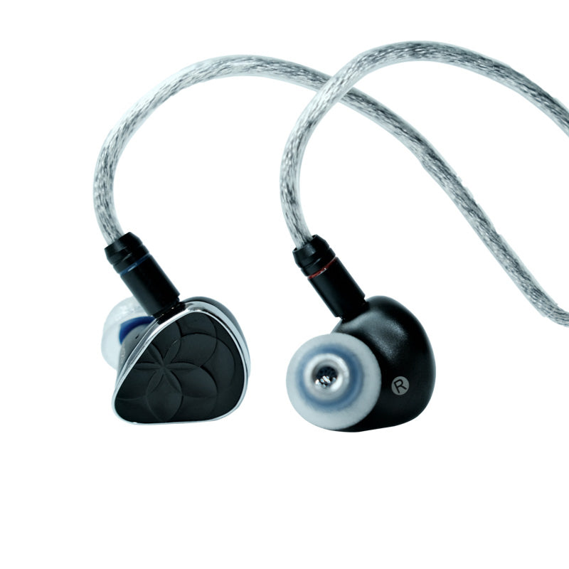 TANGZU X AZLA NOIR BLANC 1 Dynamic Driver 3 Balanced Armature Driver In-Ear Monitor