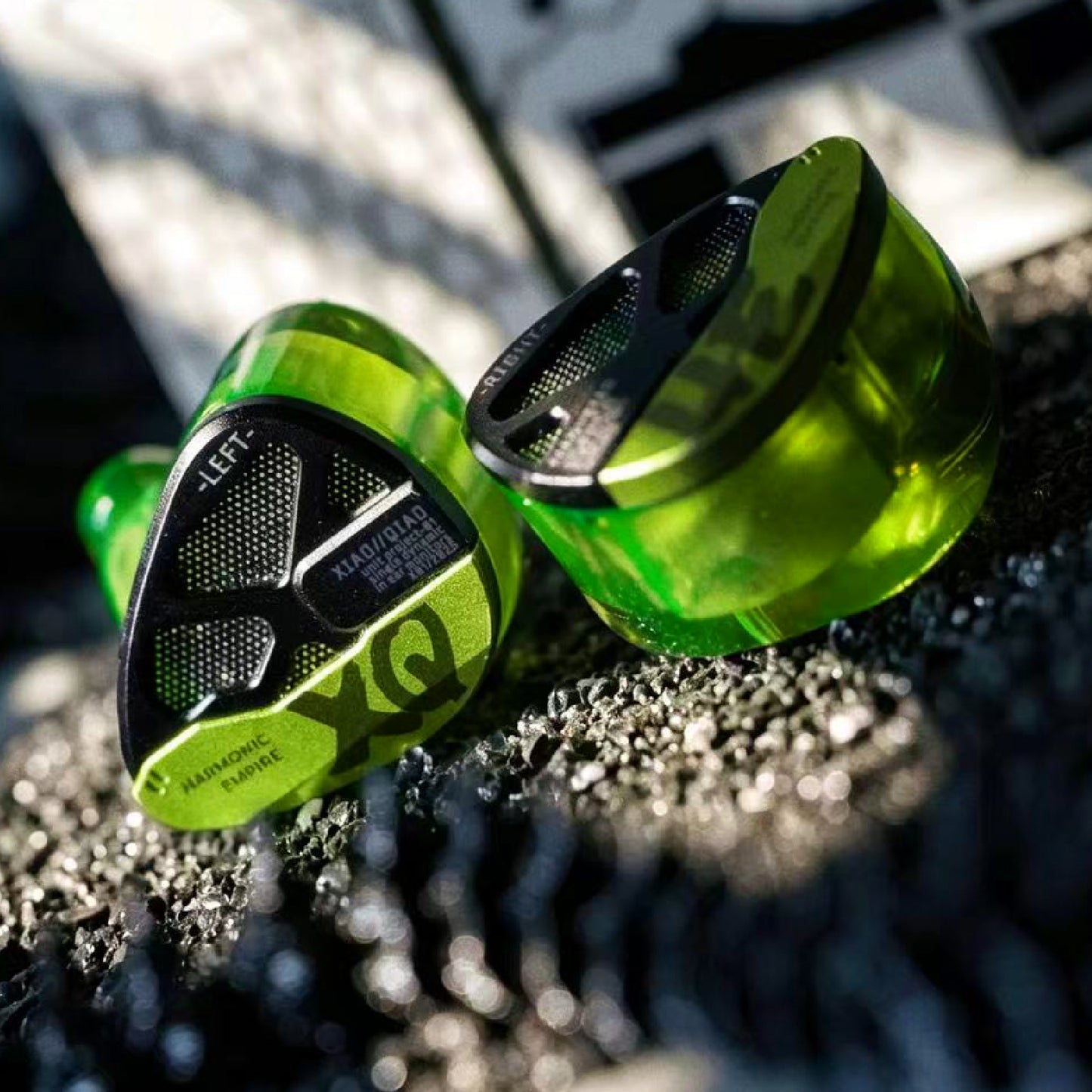 HE XiaoQiao Rock Edition Wired In-Ear HiFi Headphones with 1 DD for Enhanced Low Frequencies and 0.78pin Replaceable Cable