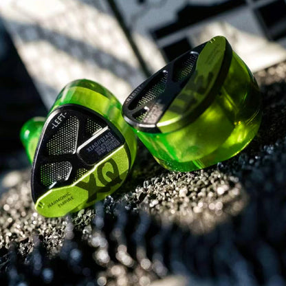 HE XiaoQiao Rock Edition Wired In-Ear HiFi Headphones with 1 DD for Enhanced Low Frequencies and 0.78pin Replaceable Cable
