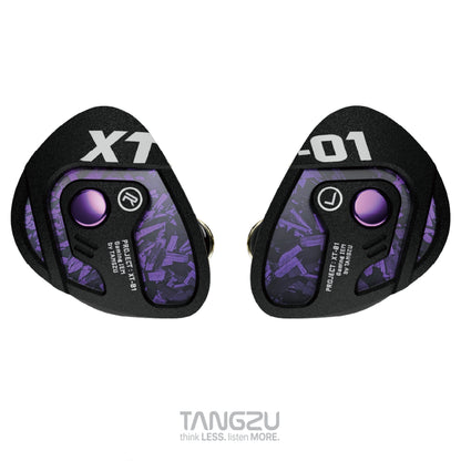 TANGZU Xue Tao 10mm Single Dynamic Driver Glass Diaphragm Unit Gaming In-Ear Monitor Headphones