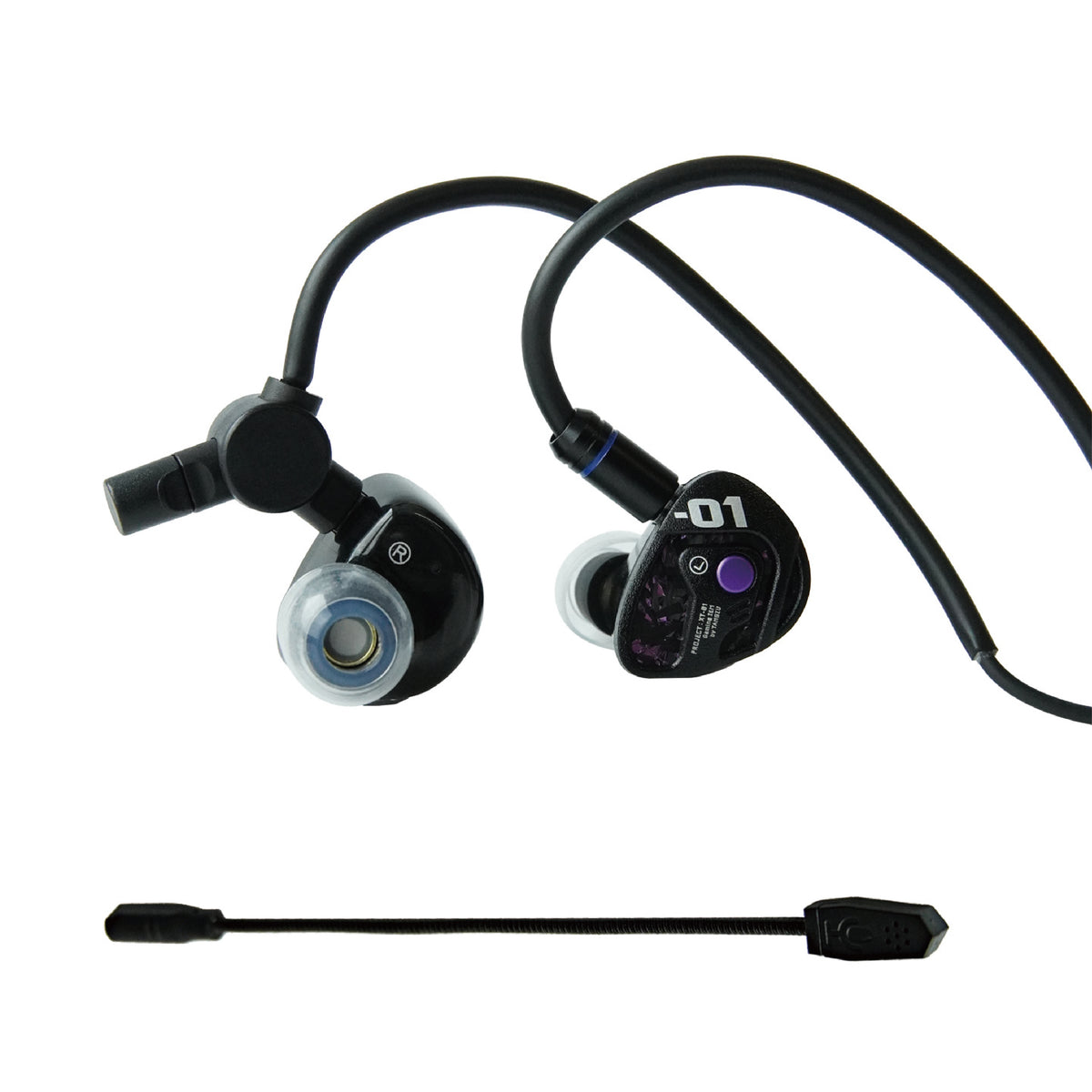 TANGZU Xue Tao 10mm Single Dynamic Driver Glass Diaphragm Unit Gaming
