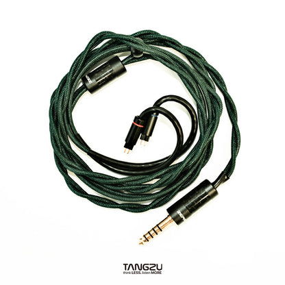 TANGZU YingLuo double braided single strand double core high purity oxygen-free copper 4.4mm wire