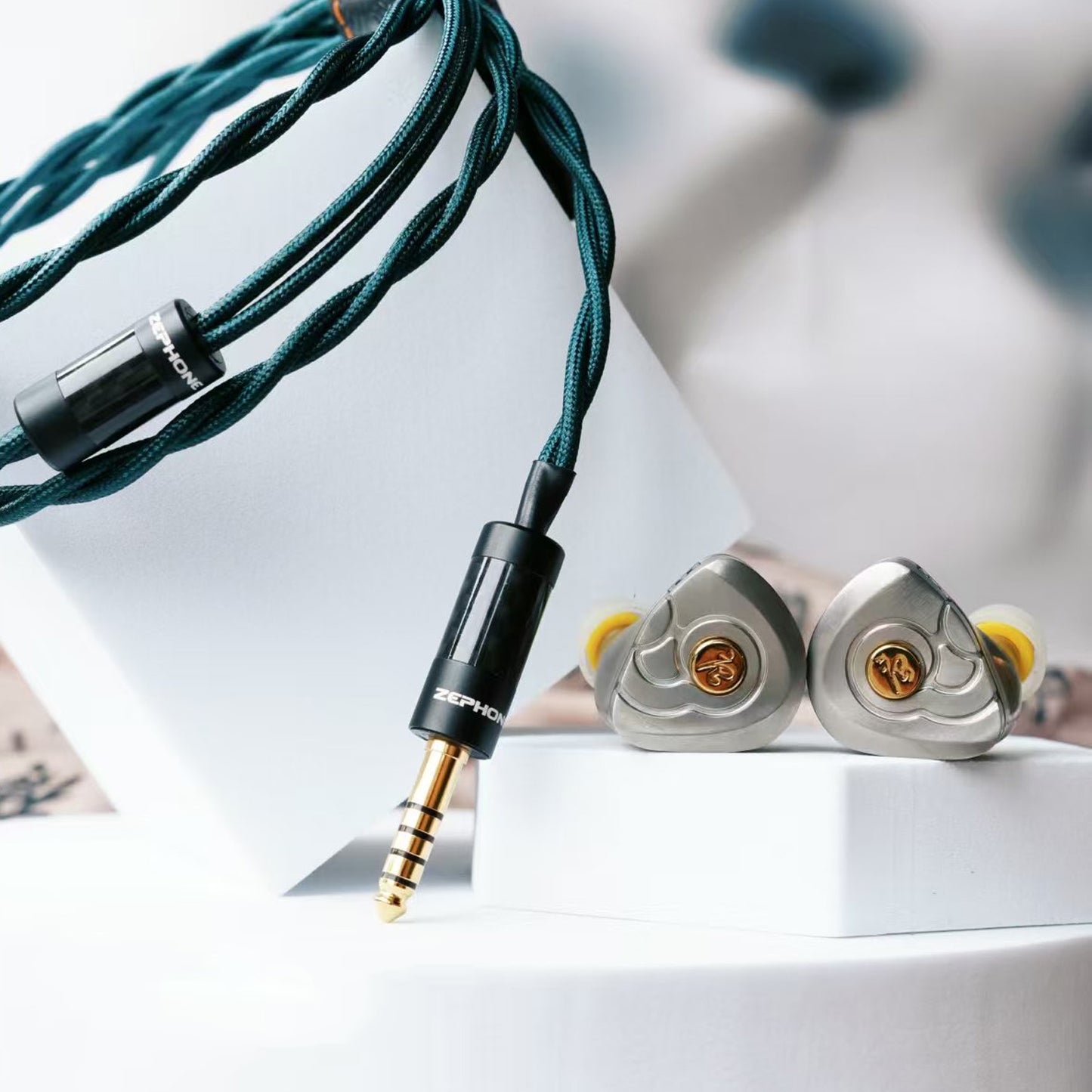 TANGZU YingLuo double braided single strand double core high purity oxygen-free copper 4.4mm wire