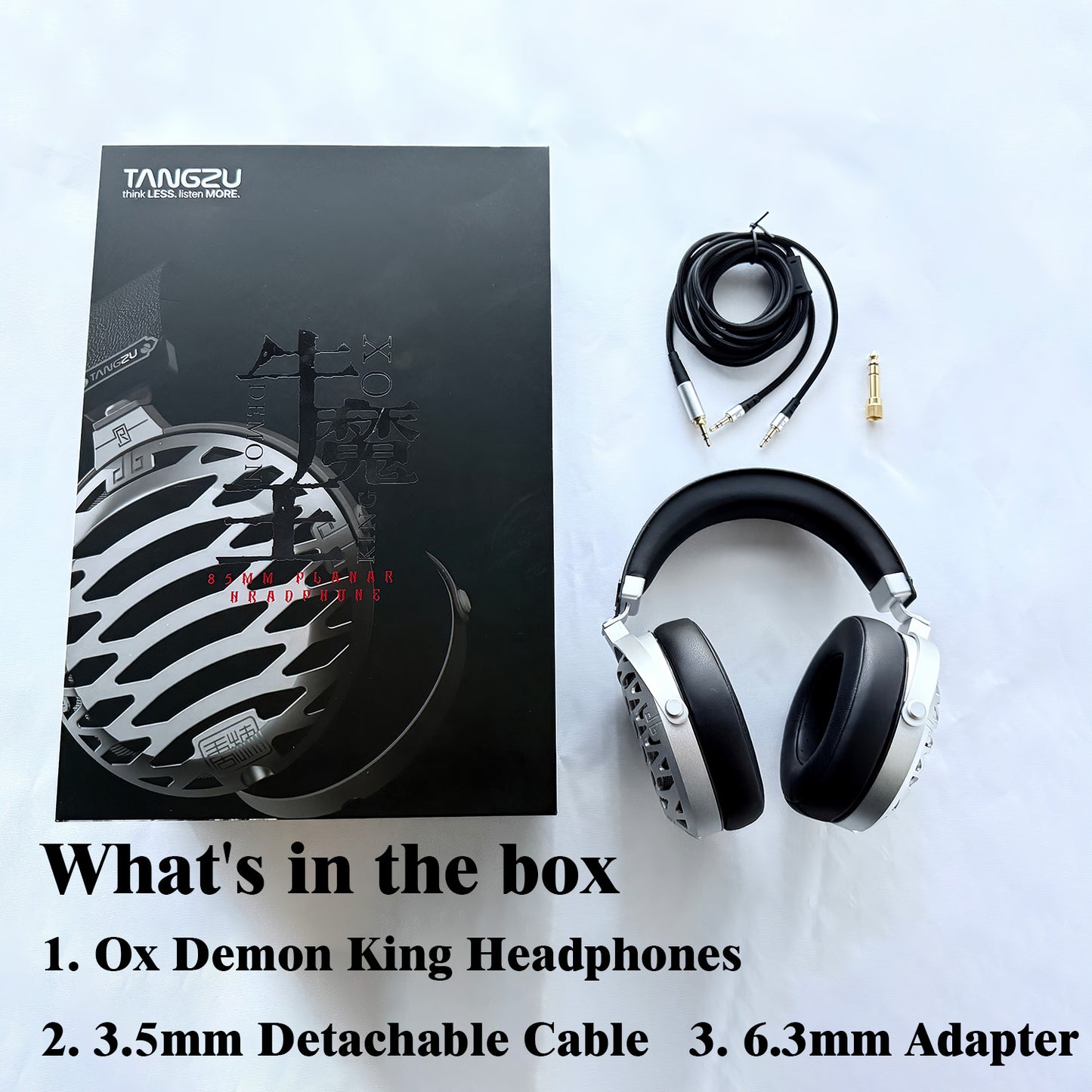 TANGZU OX Demon King Open-back Planar Magnetic Wired Over-ear Headphones