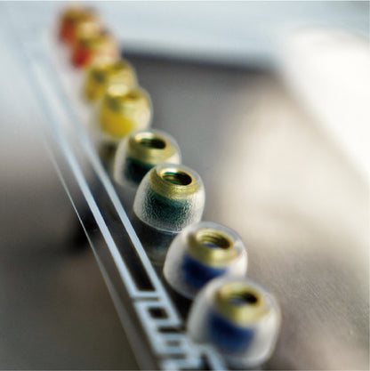 TANGZU Tang Sancai Noble Liquid Silicone Hybrid Eartips Brass Edition