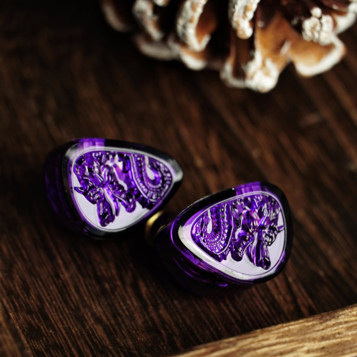 Pre-order TANGZU Purple Dragon 10mm PET Single Dynamic Driver In-Ear Headphones
