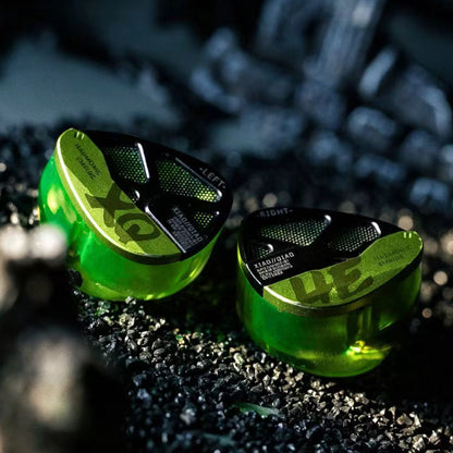 HE XiaoQiao Rock Edition Wired In-Ear HiFi Headphones with 1 DD for Enhanced Low Frequencies and 0.78pin Replaceable Cable