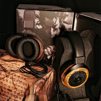 TANGZU Li Jing 60mm Dynamic Driver Over-Ear Headphones, 4.4mm, Replaceable Cable, High-Fidelity Sound Quality