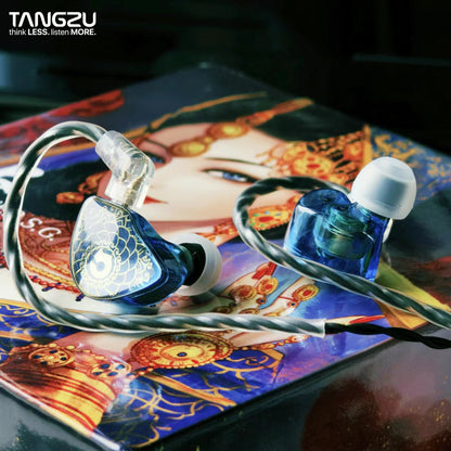 TANGZU WAN ER HiFi In Ear New 10mm Dynamic Driver  Earphone with Microphone 0.78mm 2Pin Interface Detachable Wired  Music IEM