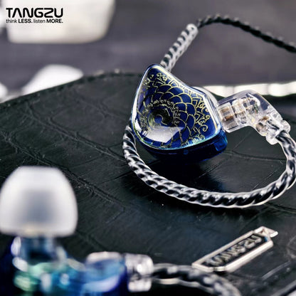 TANGZU WAN ER HiFi In Ear New 10mm Dynamic Driver  Earphone with Microphone 0.78mm 2Pin Interface Detachable Wired  Music IEM