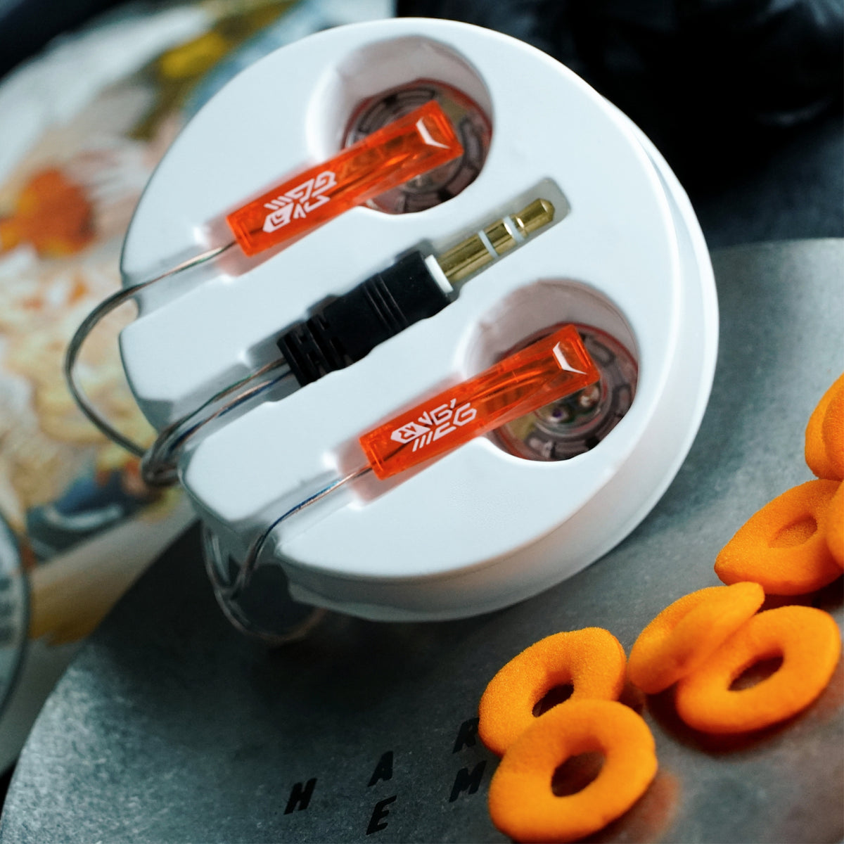 HE Zhuge Guo · Angel Edition Flat-Head Earbuds 15.4mm Large Diameter Dynamic Driver In-Ear Wired Headphones