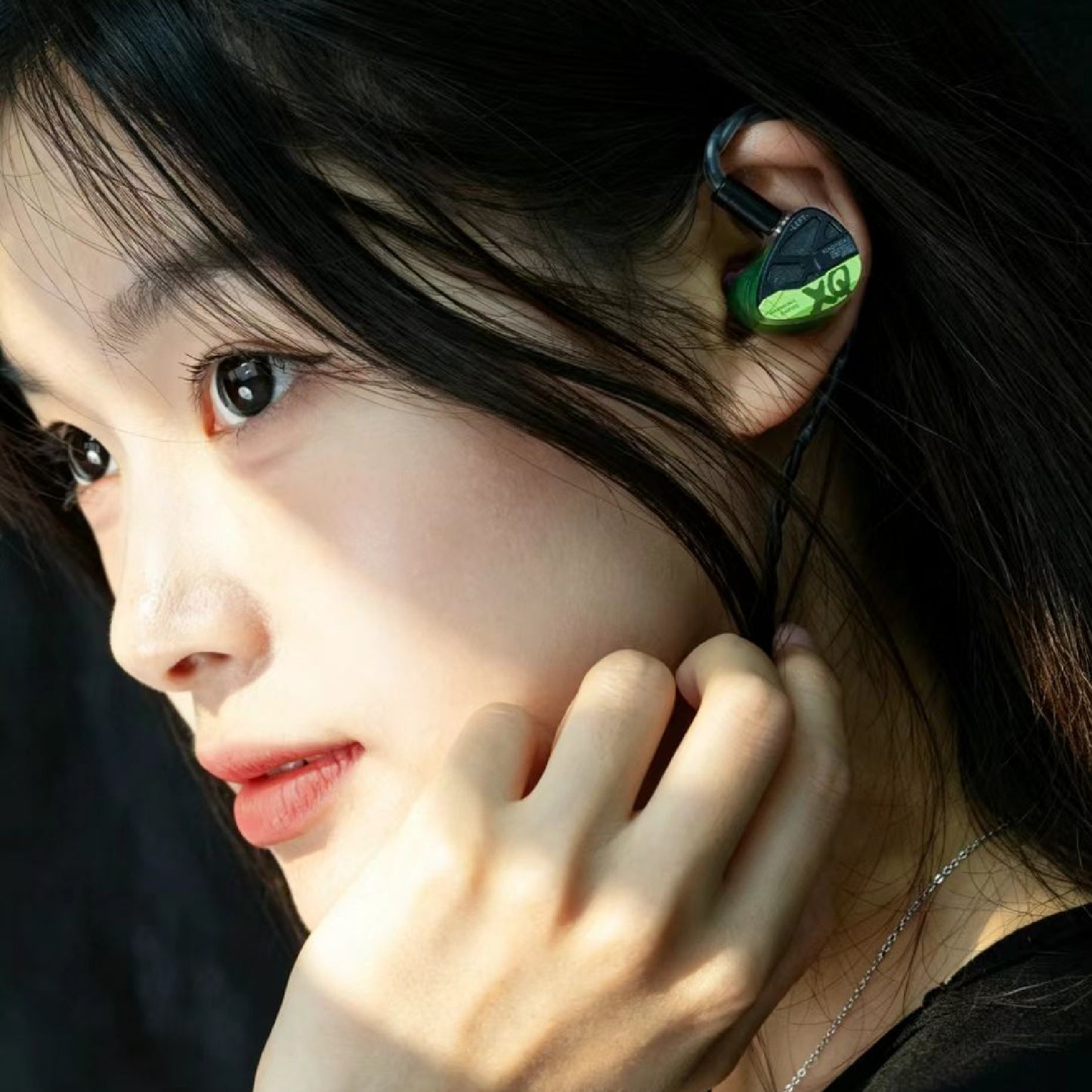 HE XiaoQiao Rock Edition Wired In-Ear HiFi Headphones with 1 DD for Enhanced Low Frequencies and 0.78pin Replaceable Cable