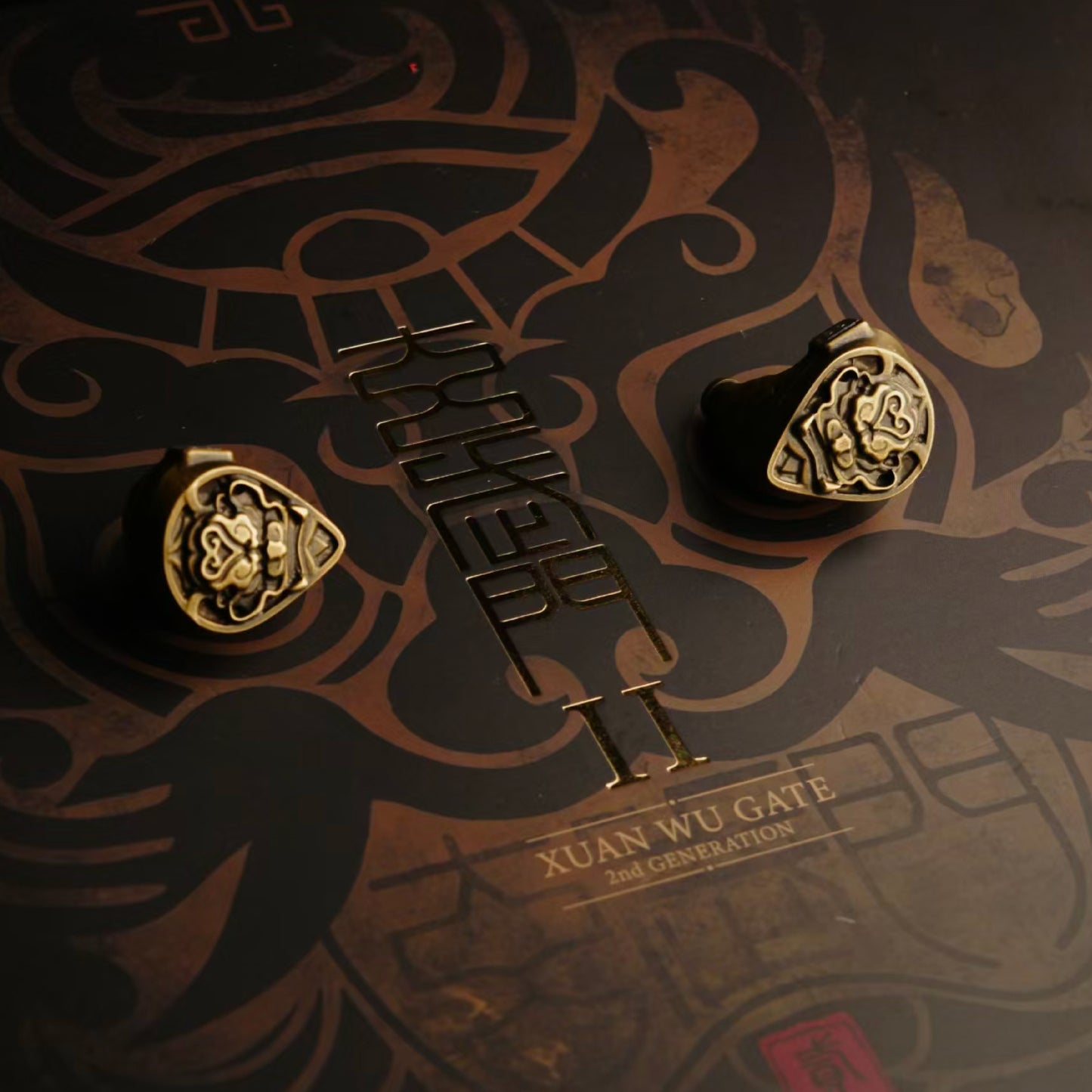 TangZu XuanWu Gate II 1DD 4BA 4-Electrostatic Driver Wired HiFi In-Ear Headphones