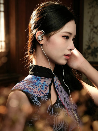 Tangzu Yuan Li - Remake Edition 0.78 Dual-PIN Replaceable Cable 10mm Dynamic Driver Hi-Fi Wired In-Ear Headphones